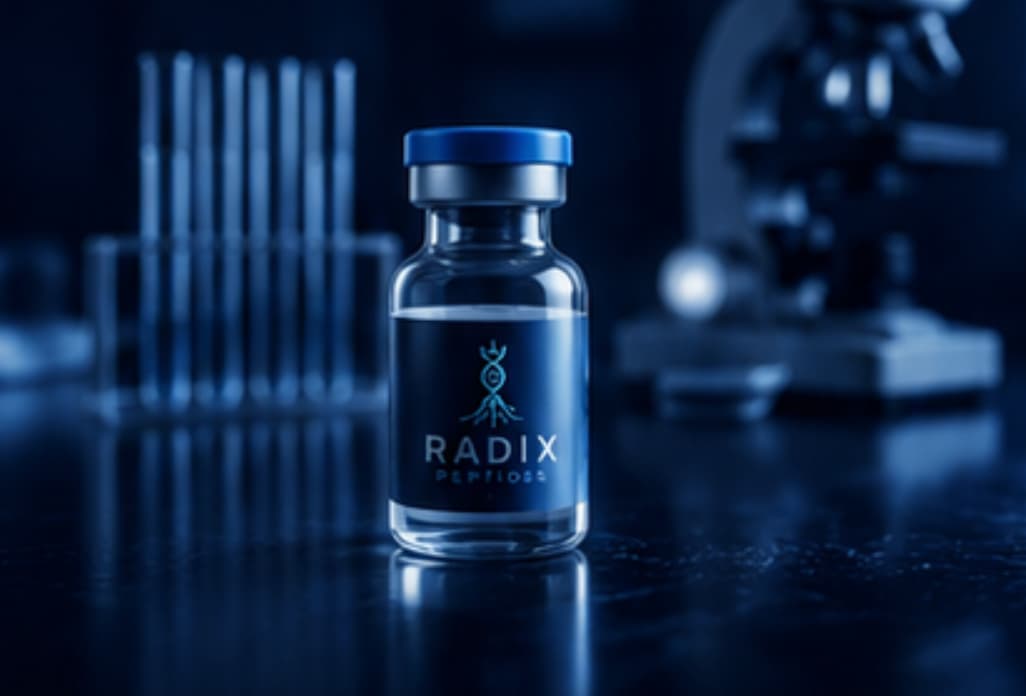 Independent laboratory testing of Radix Peptides products